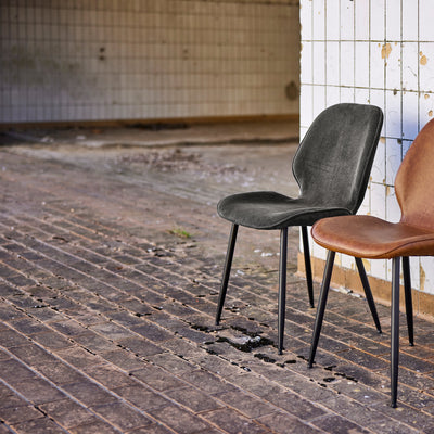 Femke Dining Chair in Anthracite Set of 4 – FTG, view 7