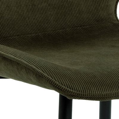 Femke Dining Chair in Olive Green Set of 4 – FTG, view 8