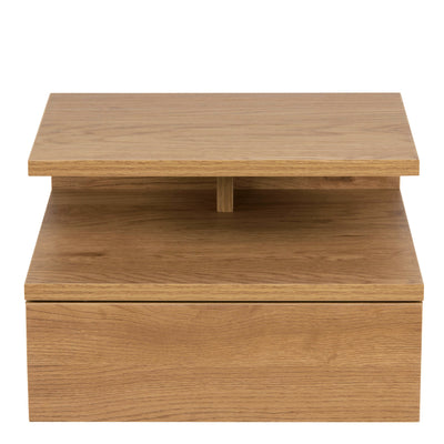 Ashlan Bedside Table with 1 Drawer in Oak – FTG, view 2