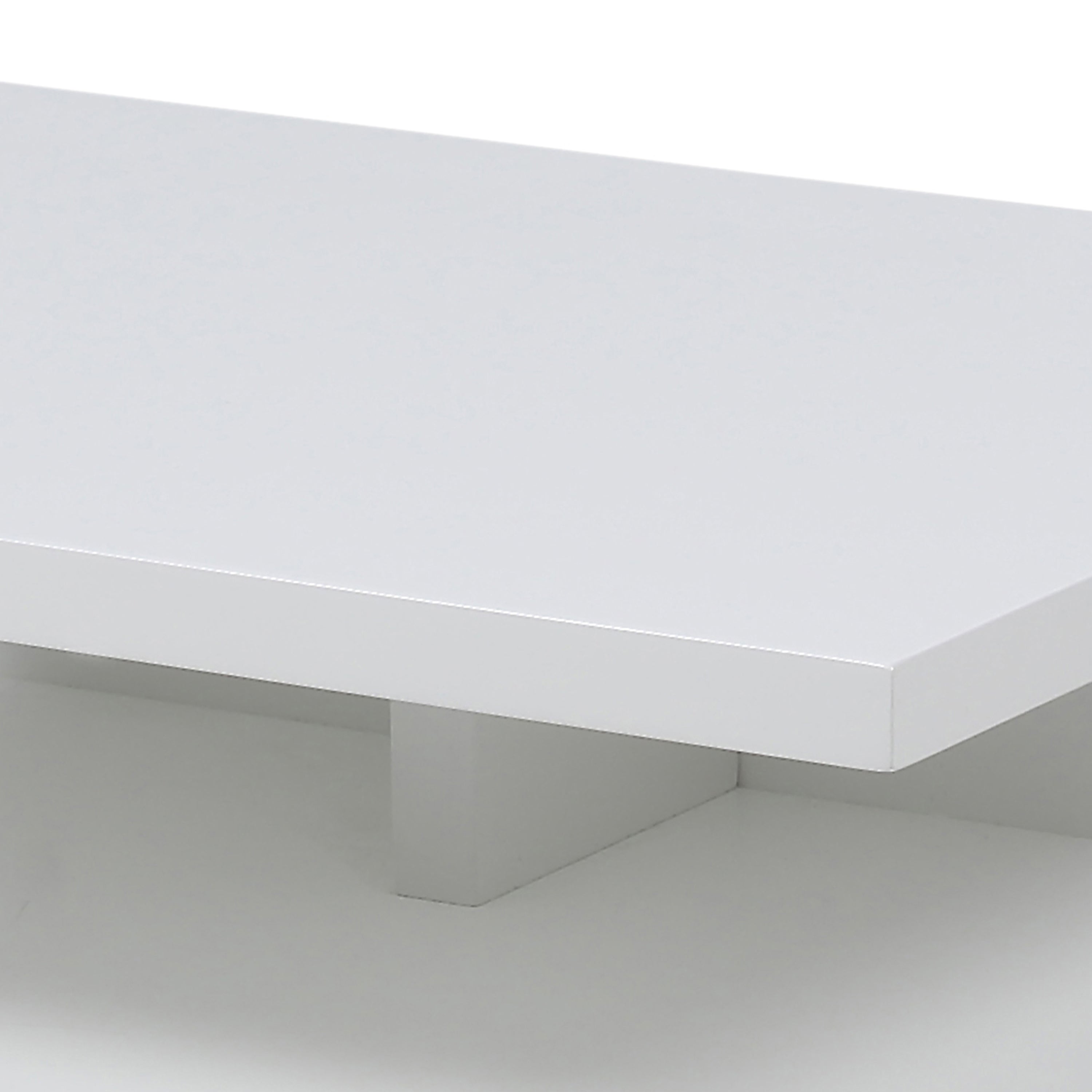 Ashlan Bedside Table with 1 Drawer in White – FTG, view 6