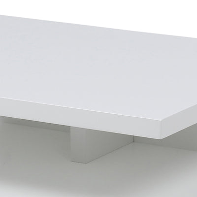 Ashlan Bedside Table with 1 Drawer in White – FTG, view 6