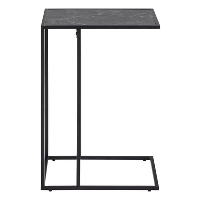 Infinity Side Table in Matt Black – FTG, view 3