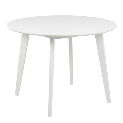 Roxby Round Dining Table in White – FTG