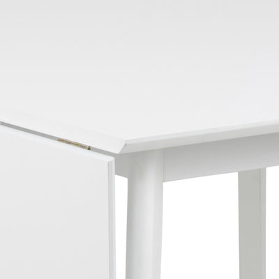 Roxby Square Dining Table in White – FTG, view 10