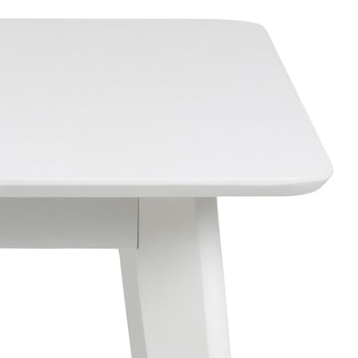 Roxby Square Dining Table in White – FTG, view 8