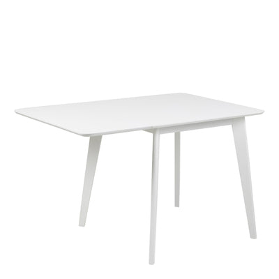 Roxby Square Dining Table in White Included 4 Roxby Dining Chair in White – FTG, view 2