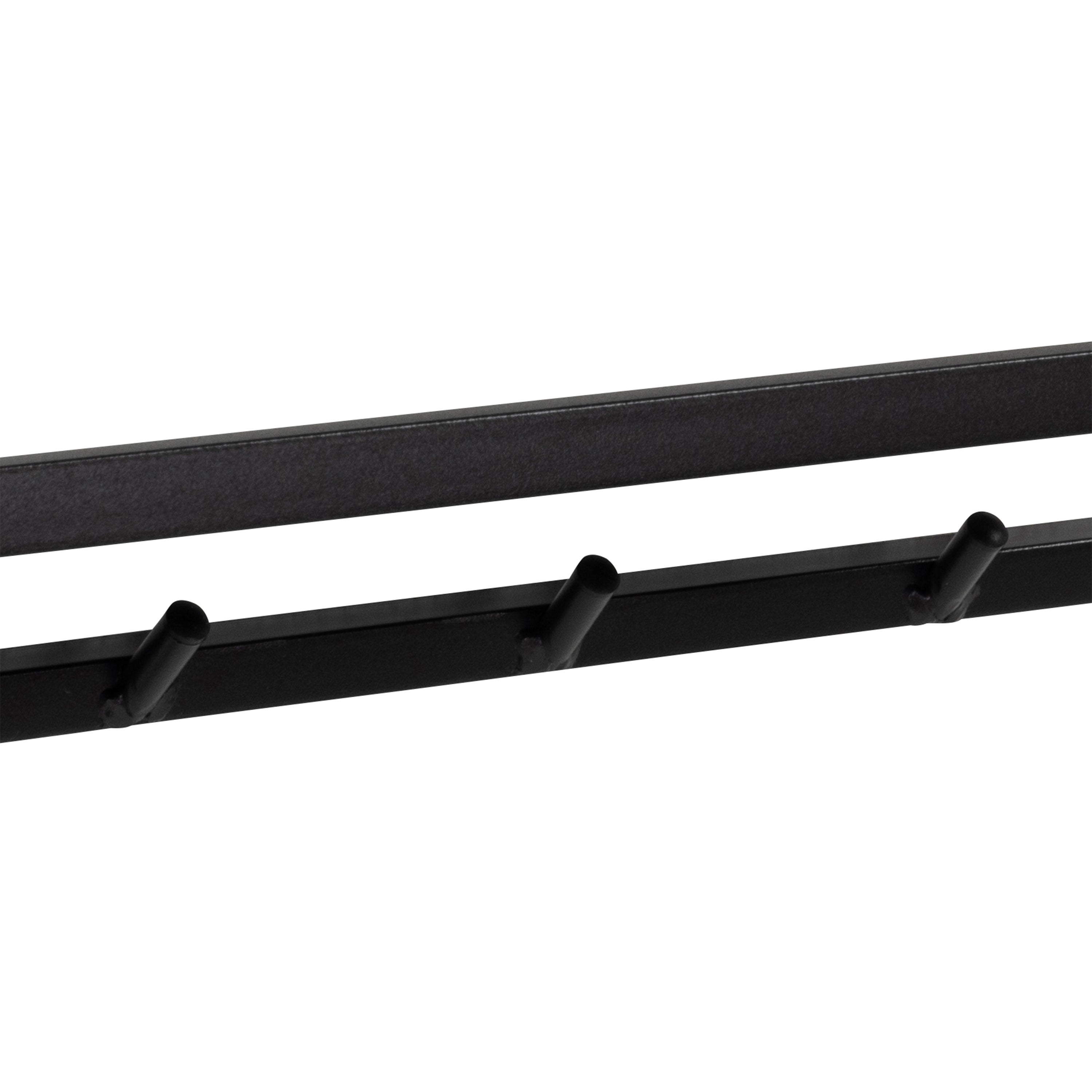 Seaford Coat Rack in Black And Oak – FTG, view 5