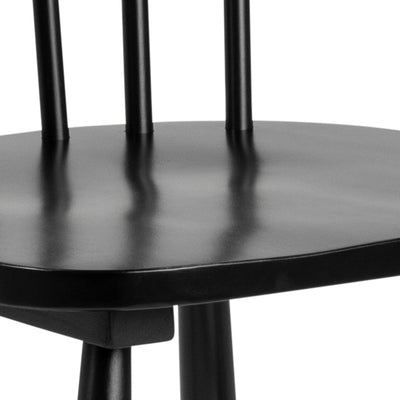 Riano Dining Chairs in Black Set of 2 – FTG, view 8