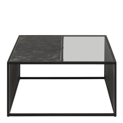 Strington Square Coffee Table in Black – FTG, view 2