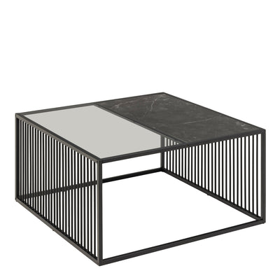 Strington Square Coffee Table in Black – FTG, view 3
