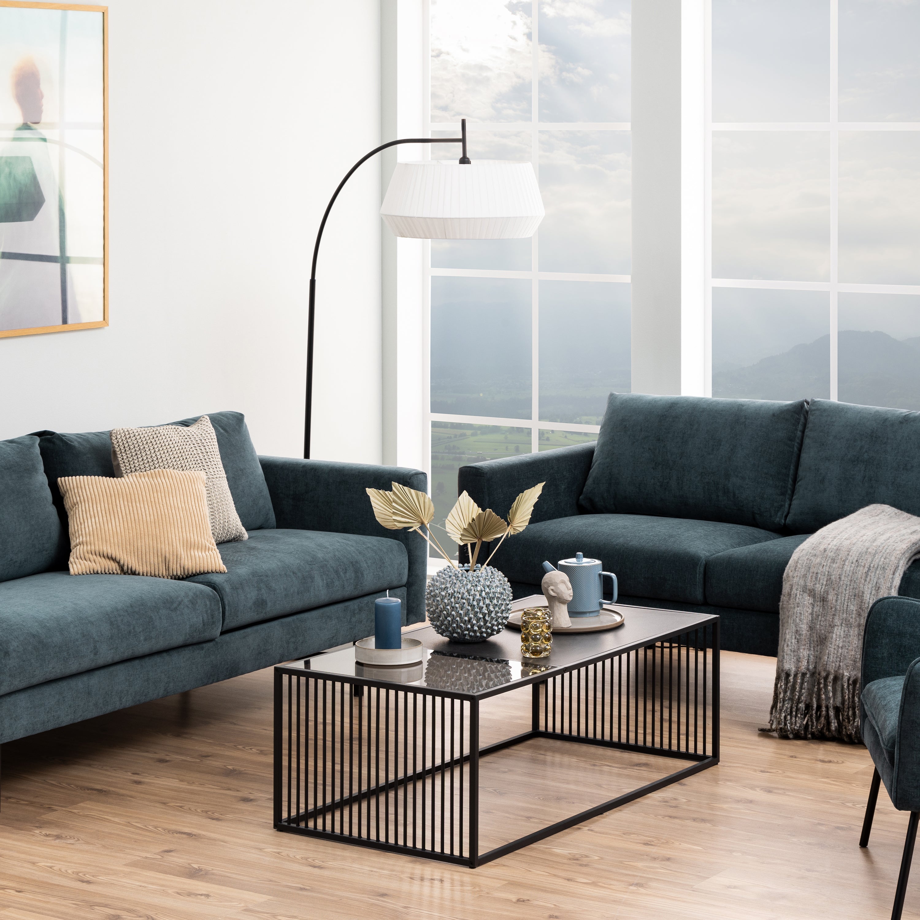 Strington Coffee Table in Black – FTG, view 5