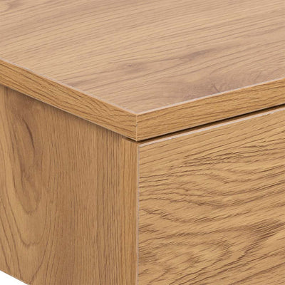 Avignon Square Bedside Table with 1 Drawer in Oak – FTG, view 5