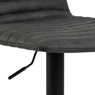 Kimmy Bar Stool in Grey Fabic Set of 2 – FTG, view 7
