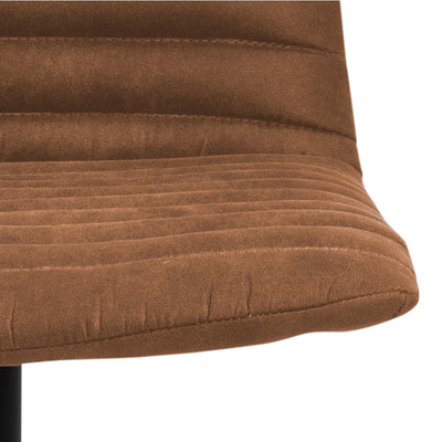Kimmy Bar Stool with  Brown Fabric in Set of 2 – FTG, view 7