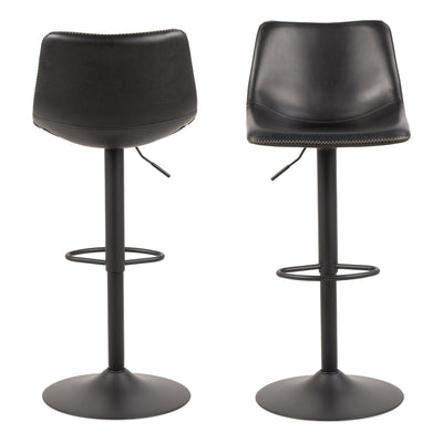 I_Oregon Bar Stool in Black, One Supplied – FTG, view 2