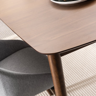 Montreux Rectangular Extending Dining Table in Walnut 180-219 cm – FTG, view 7