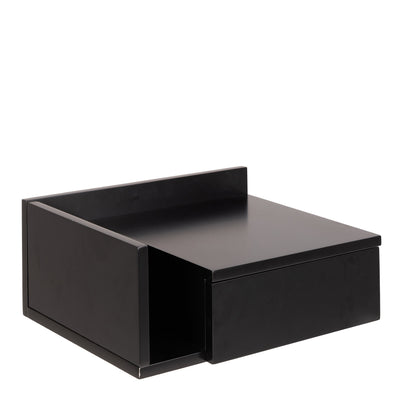 Ashlan Bedside Table in Black – FTG, view 5