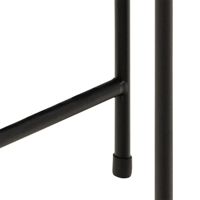 Avila Side Table with Brown Marble Top 52x40cm – FTG, view 6