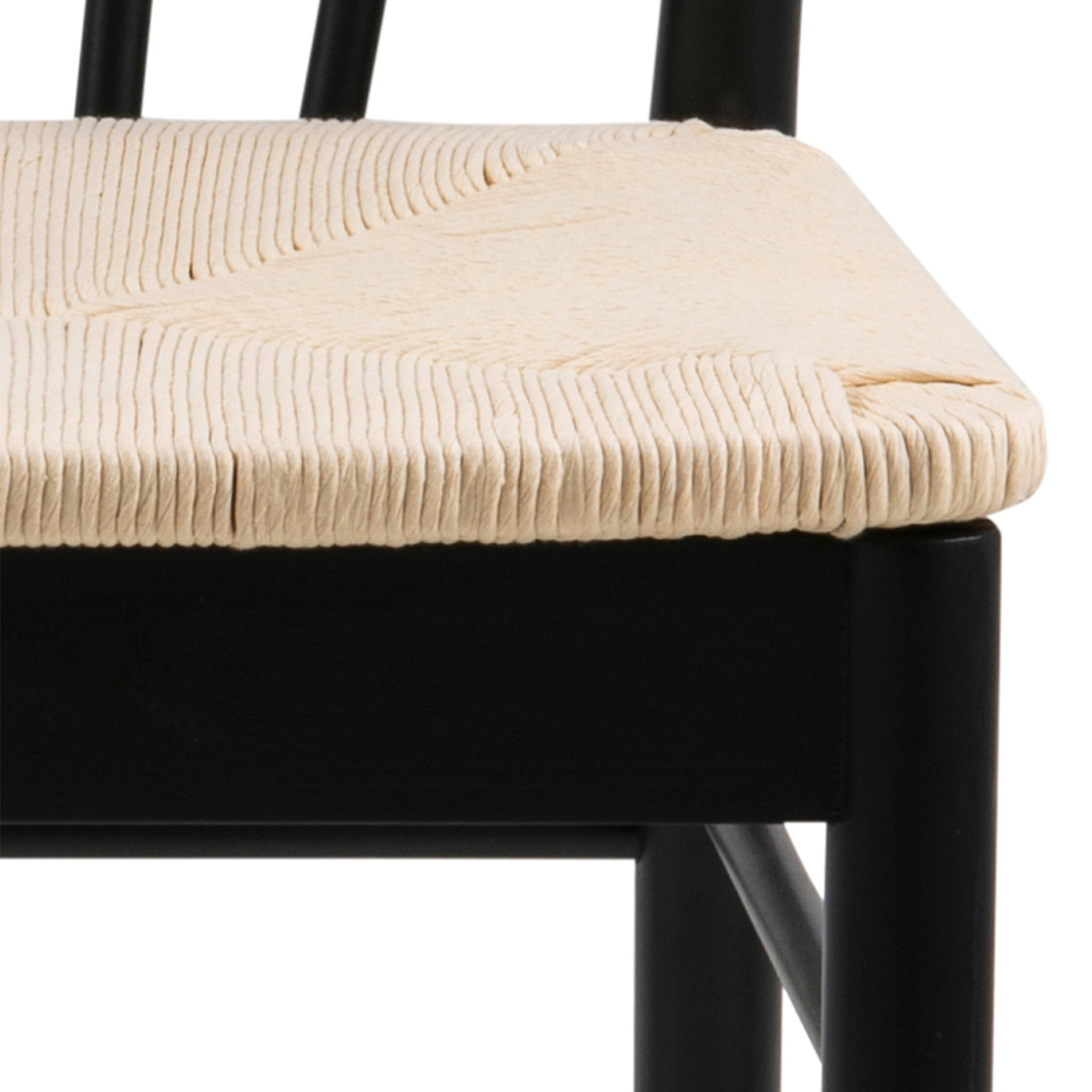 Montreux Round Extending Dining Table in Black 115-154 cm Included 6 Cassandra Dining Chair with Armrest in Black – FTG…
