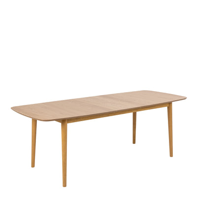 Montreux Rectangular Extending Dining Table in Oak 180-219 cm – FTG, view 3