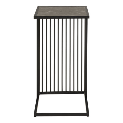 Strington Tall Side Table in Black – FTG, view 3