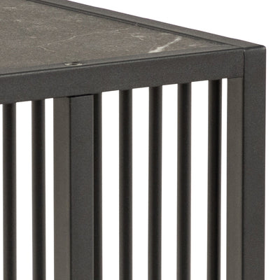 Strington Tall Side Table in Black – FTG, view 6