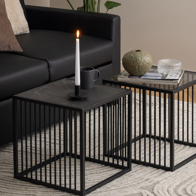 Strington Side Table in Black – FTG, view 4