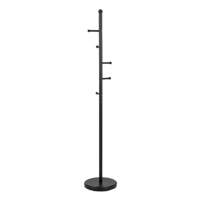Aspen Coat Hanger, Frame and Base in Matt black – FTG, view 2