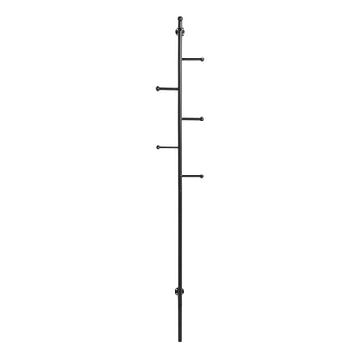 Aspen Coat Hanger in Black – FTG, view 2