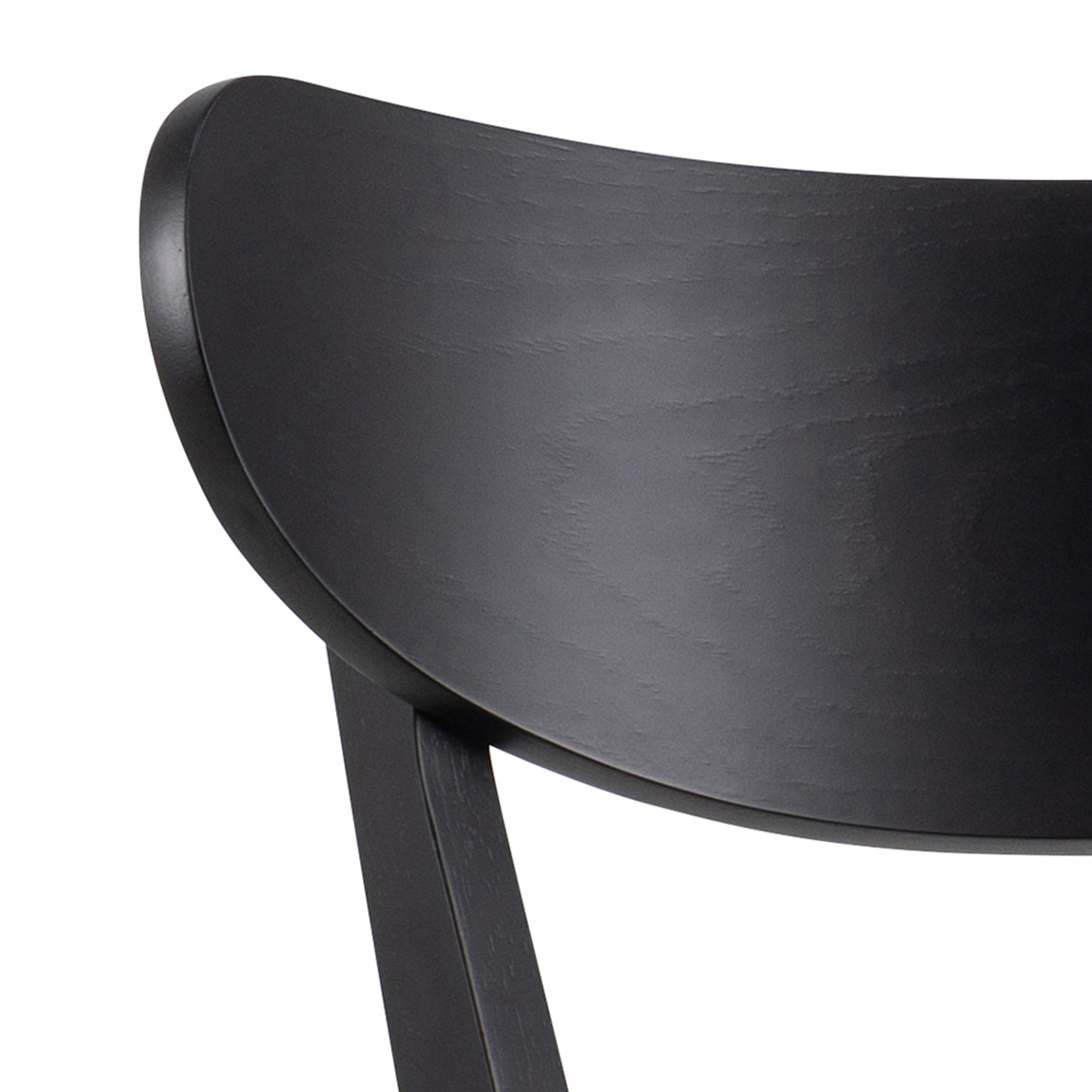 Roxby Bar Stool in Black Set of 2 – FTG, view 6