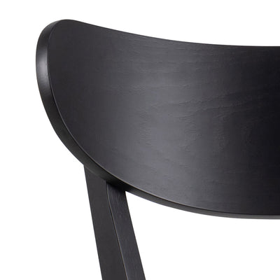 Roxby Bar Stool in Black Set of 2 – FTG, view 6
