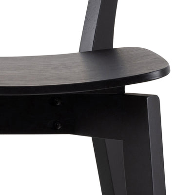 Roxby Bar Stool in Black Set of 2 – FTG, view 7