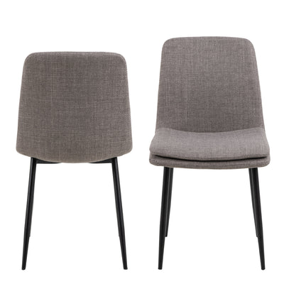 Becca Dining Chair in Light Brown Set of 4 – FTG, view 2