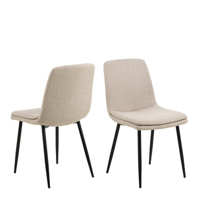 Becca Dining Chair in Beige Set of 4 – FTG