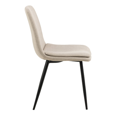 Becca Dining Chair in Beige Set of 4 – FTG, view 3