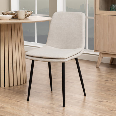 Becca Dining Chair in Beige Set of 4 – FTG, view 5