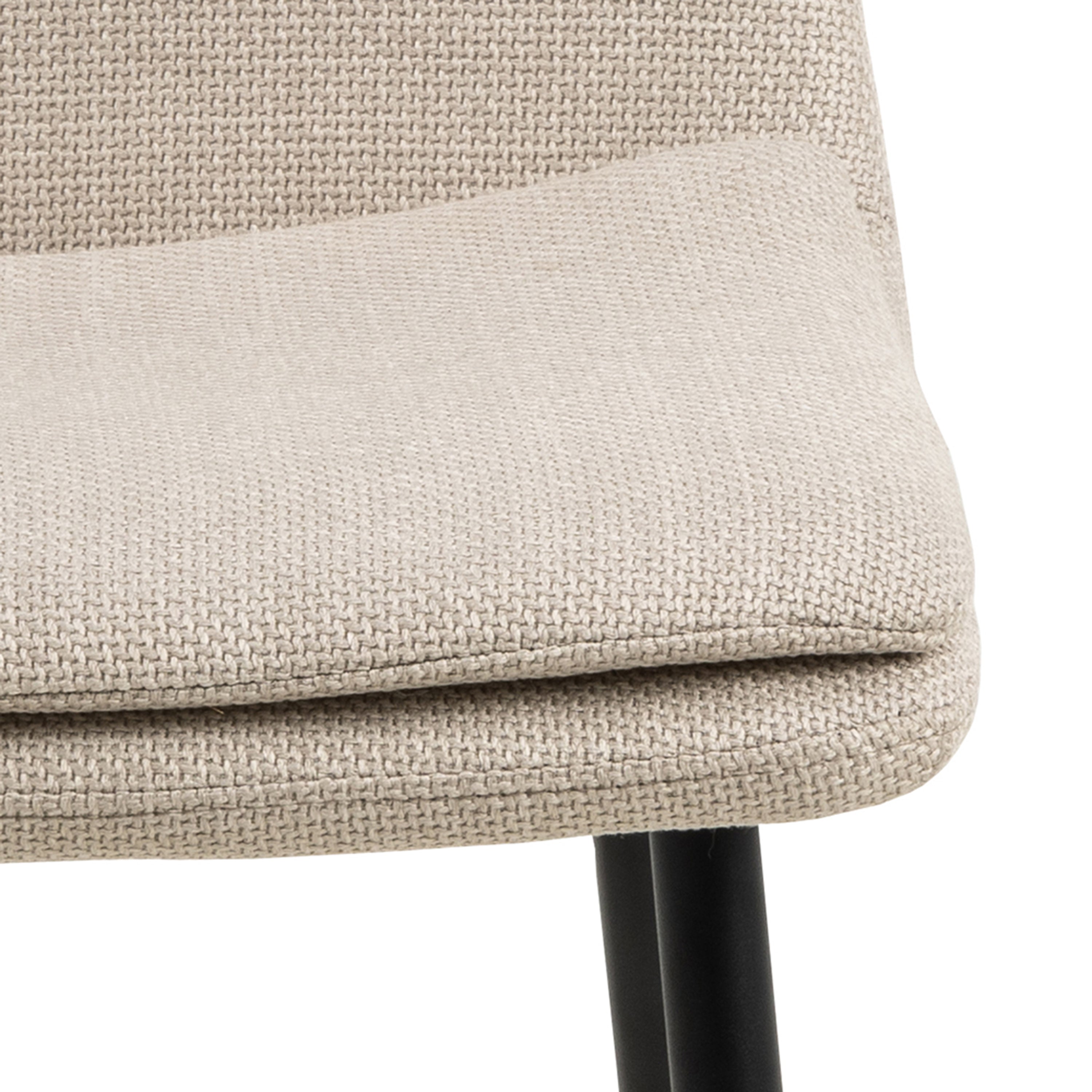 Becca Dining Chair in Beige Set of 4 – FTG, view 7