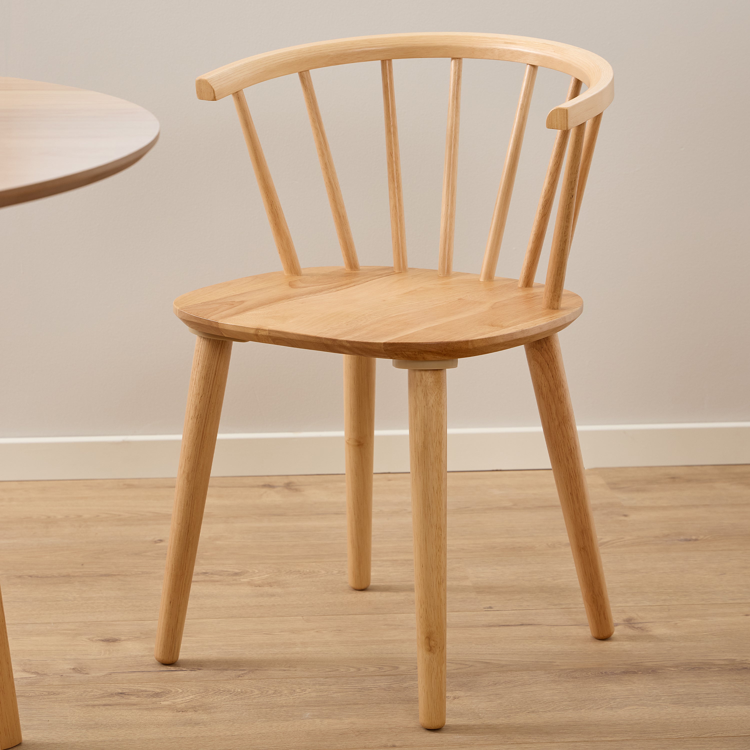 Ida Dining Chair in Oak Set of 2 – FTG, view 5