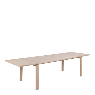 Linley Extendable Dining Table in White Oak 200/300 x 100 x 75cm – FTG