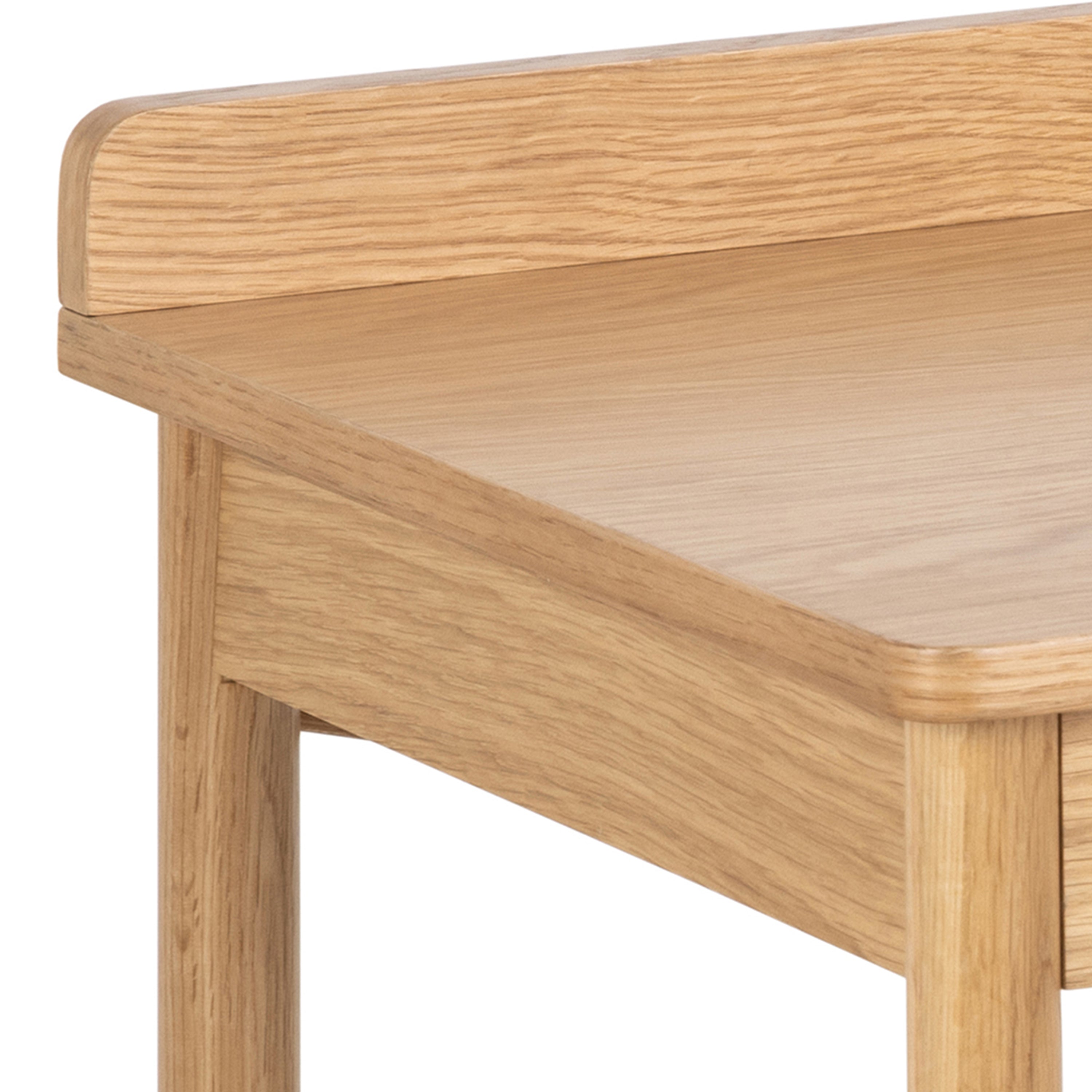 Paul Office Desk in Oak – FTG, view 7