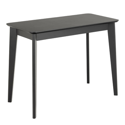 Roxby Office Desk in Black – FTG, view 3
