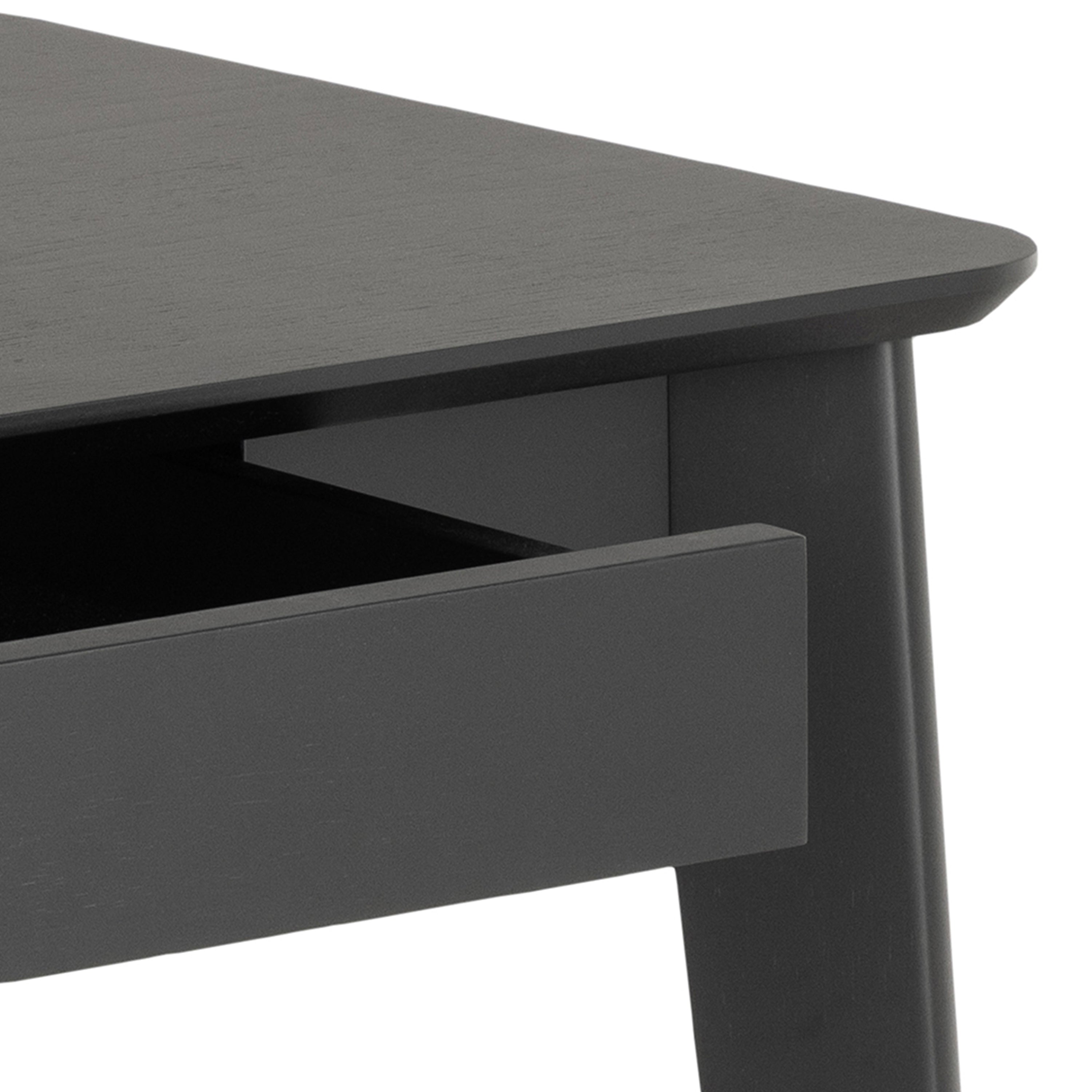 Roxby Office Desk in Black – FTG, view 9
