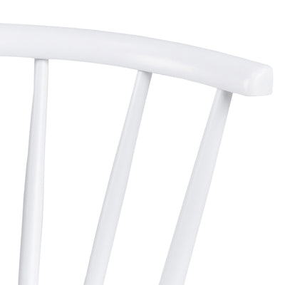 Ida Dining Chair in White Set of 2 – FTG, view 7