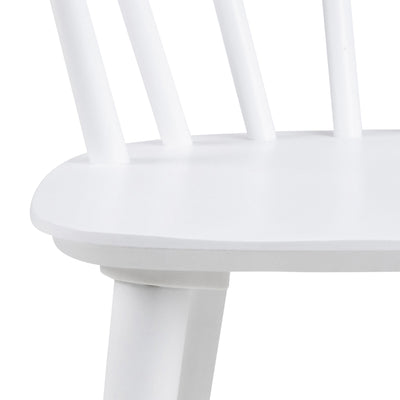 Ida Dining Chair in White Set of 2 – FTG, view 8