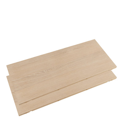 A-Line Round Extendable Dining Table in White Oak 120/220 x 120 x 75cm – FTG, view 4