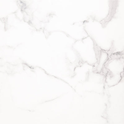 Dice Round Coffee Table Set of 2 in White Marble and Carrara Rough Paper – FTG, view 7