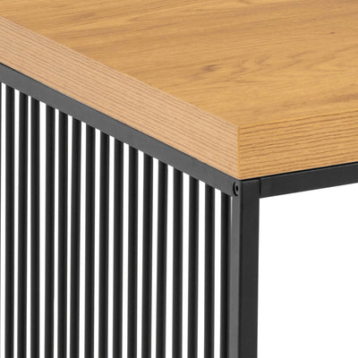 Strington Coffee Table in Black and Oak – FTG, view 5
