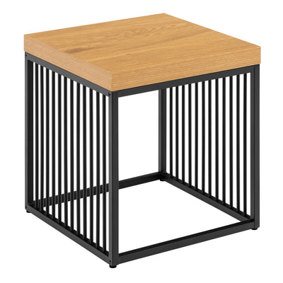 Strington Side Table in Black and Oak – FTG