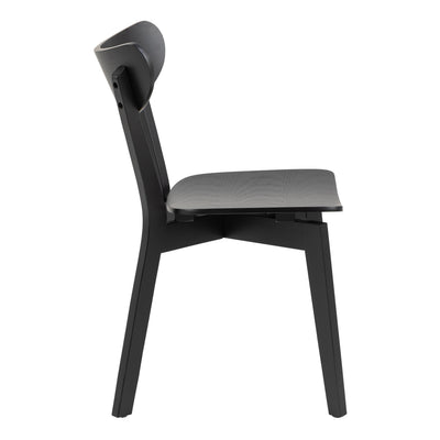 Roxby Dining Chairs in Black Set of 2 – FTG, view 3