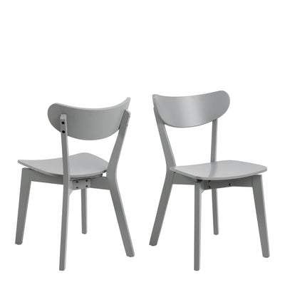 Roxby Dining Chair in Grey (Set of 2)